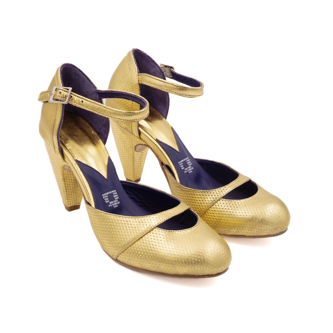 Zapatilla de Mujer Dandy Crush Mv Oro - Altura Siete