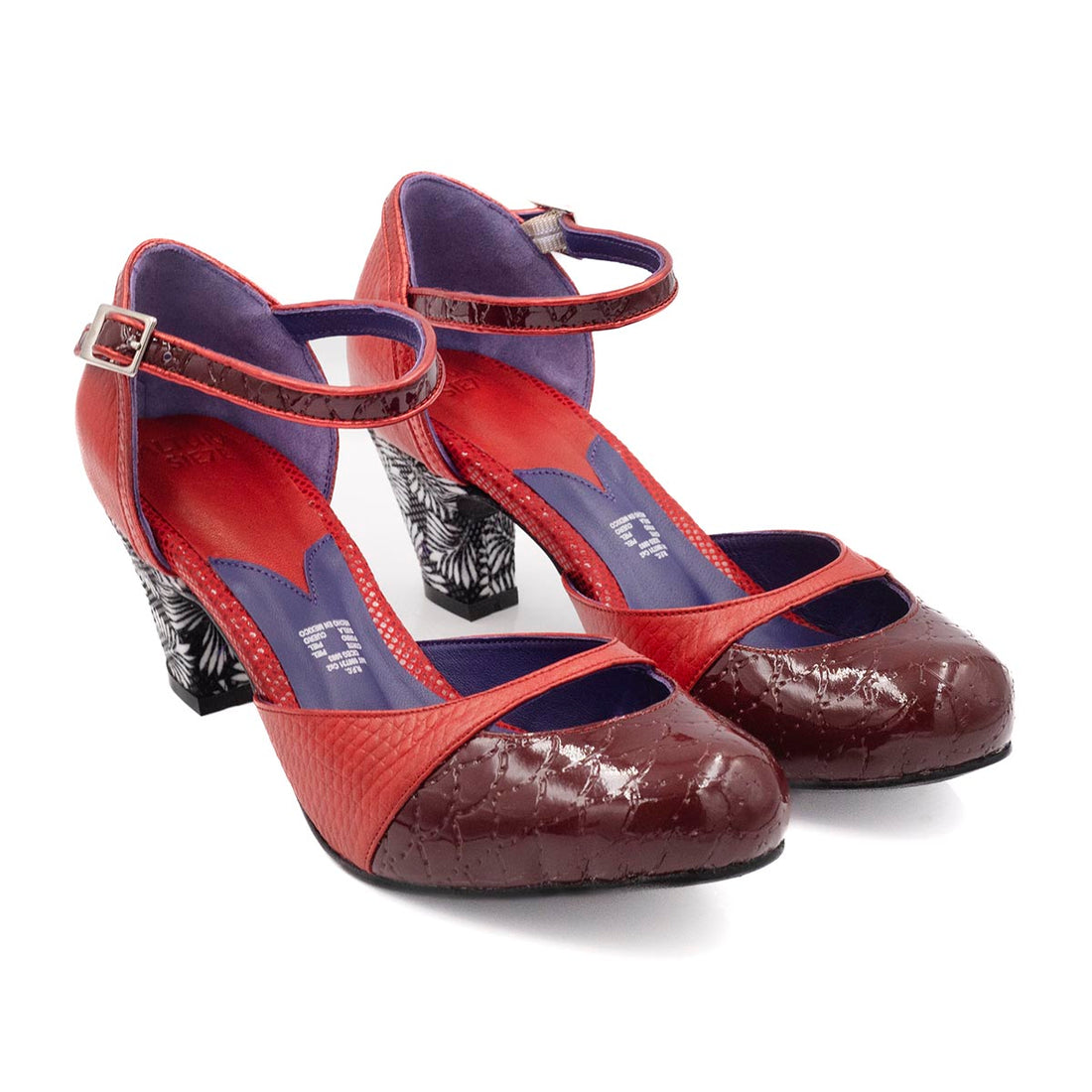 Zapatilla de Mujer Dandy Crush Red Velvet - Altura Siete