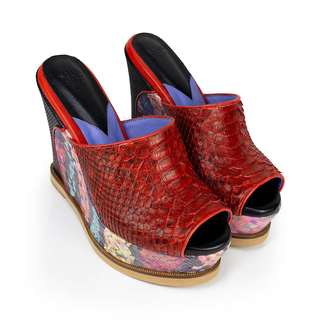 Zueco para mujer Dream Catch Granito Rojo Premium - Altura Siete