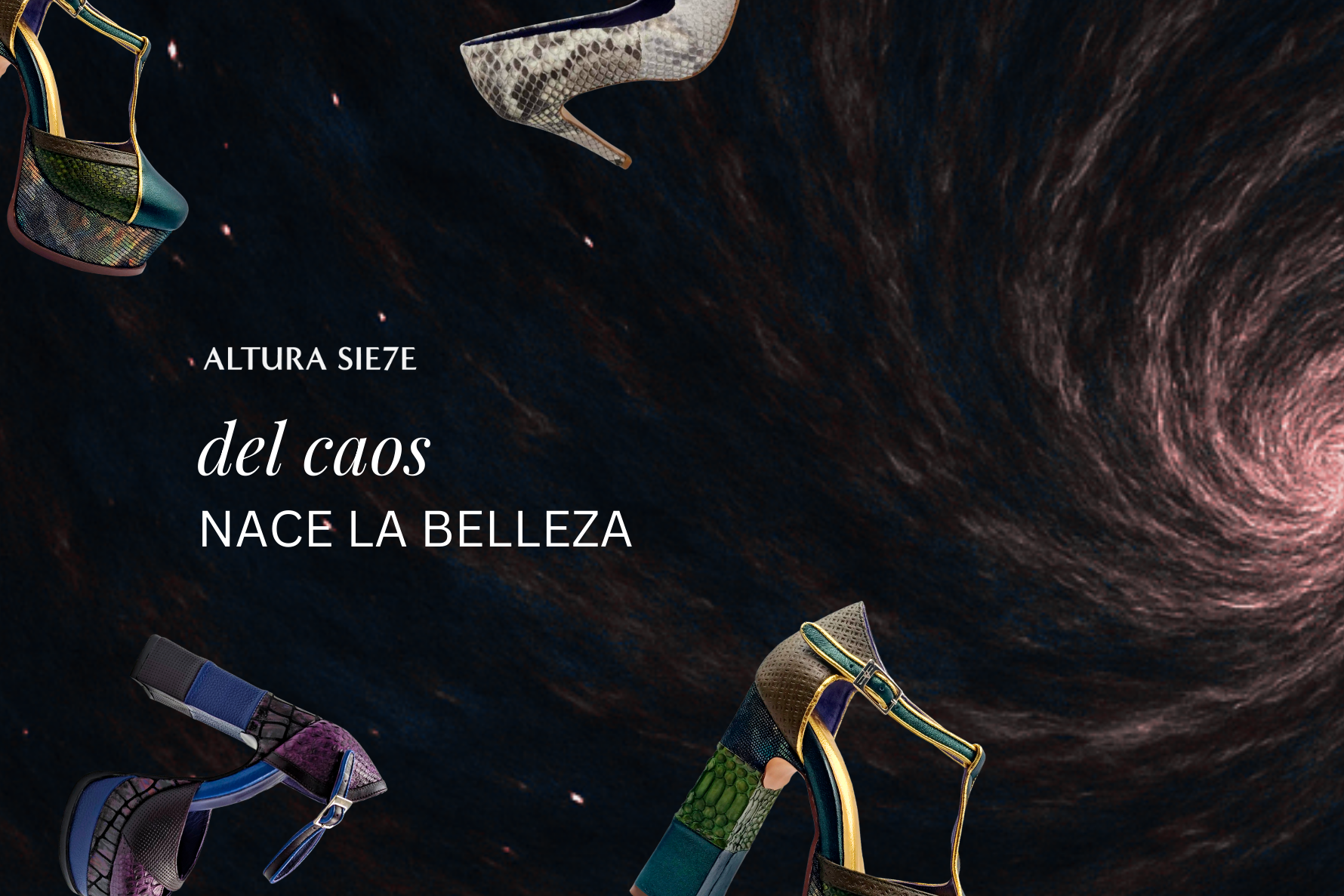 Del caos nace la belleza: inspiración detrás de Vortex FW25