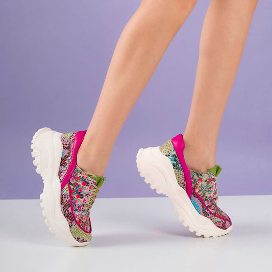 Sneaker Barbara Hortensia