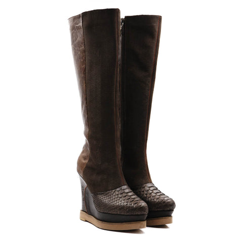 Bota de Mujer Encanto Marron Premium