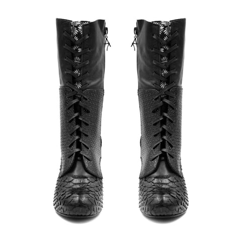 Botin de Mujer Butan Ebony Premium - Altura Siete