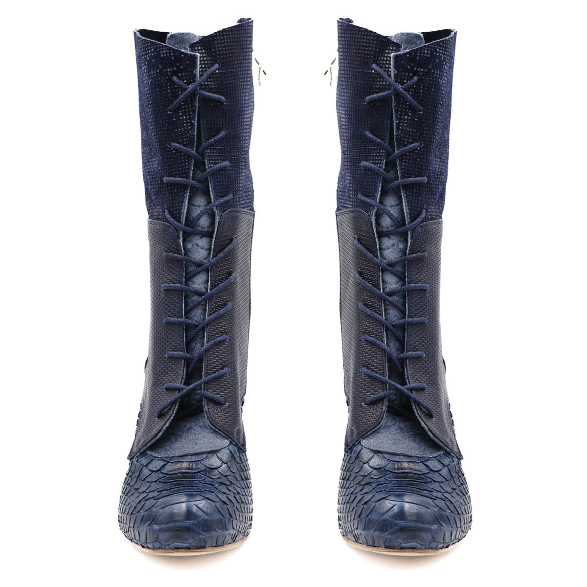 Botin de Mujer Butan Indigo Premium - Altura Siete