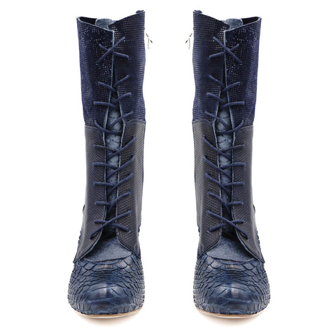 Botin de Mujer Butan Indigo Premium