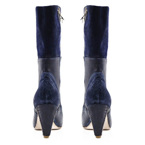 Botin de Mujer Butan Indigo Premium