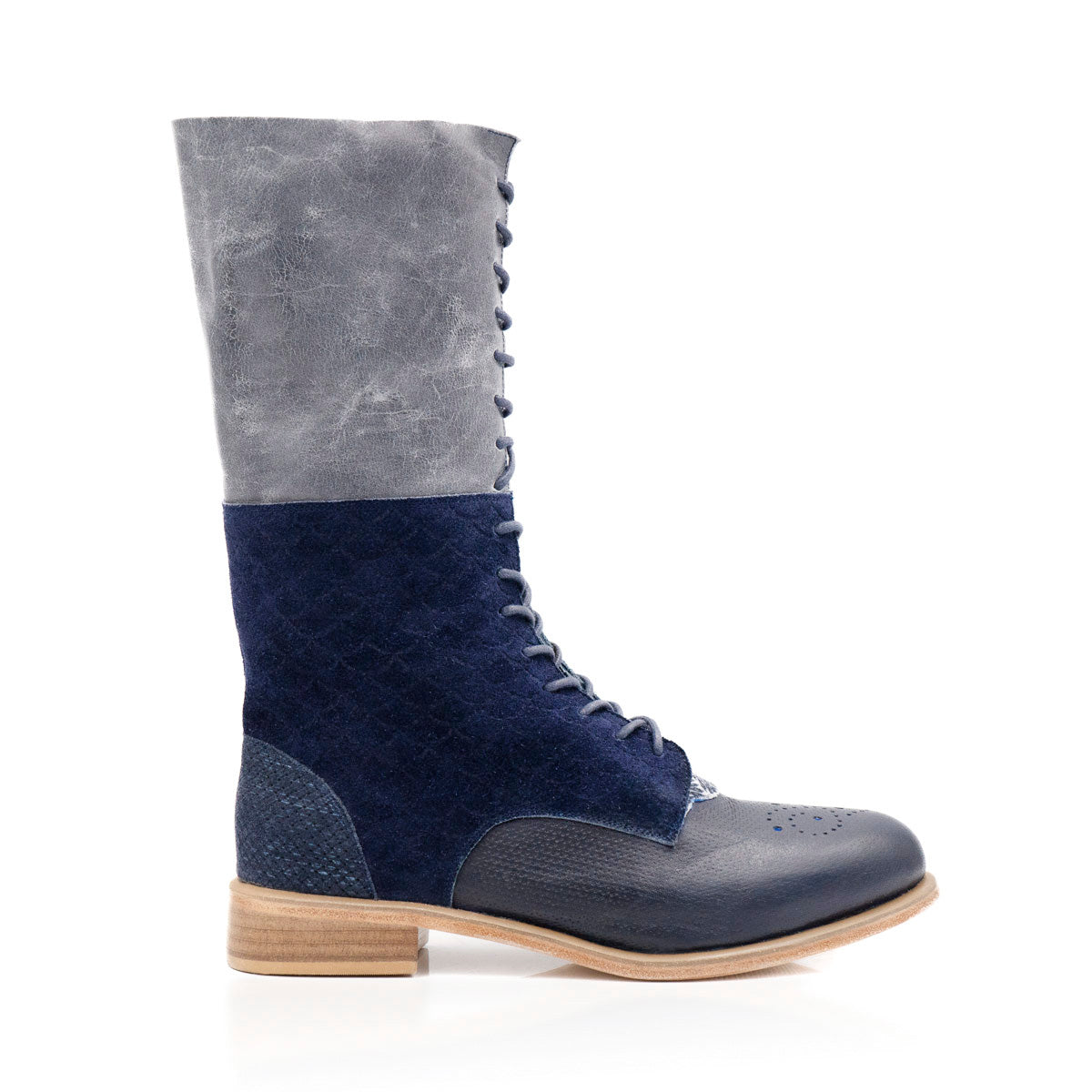 Botin de Mujer Butan Indigo - Altura Siete