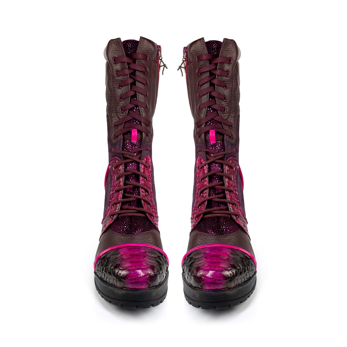 Ankle Boot for Women Hechizo Premium Garnet