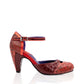 Zapatilla de Mujer Dandy Crush Mv Red Velvet Premium - Altura Siete