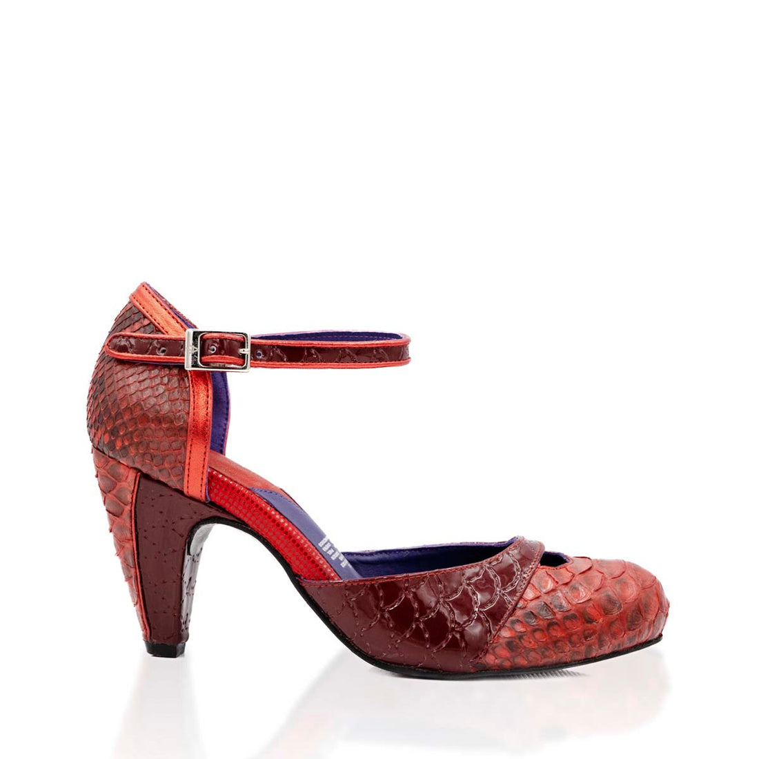 Zapatilla de Mujer Dandy Crush Mv Red Velvet Premium - Altura Siete