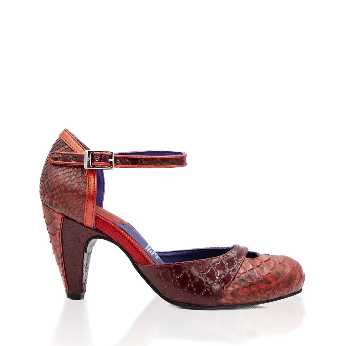 Zapatilla de Mujer Dandy Crush Mv Red Velvet Premium - Altura Siete