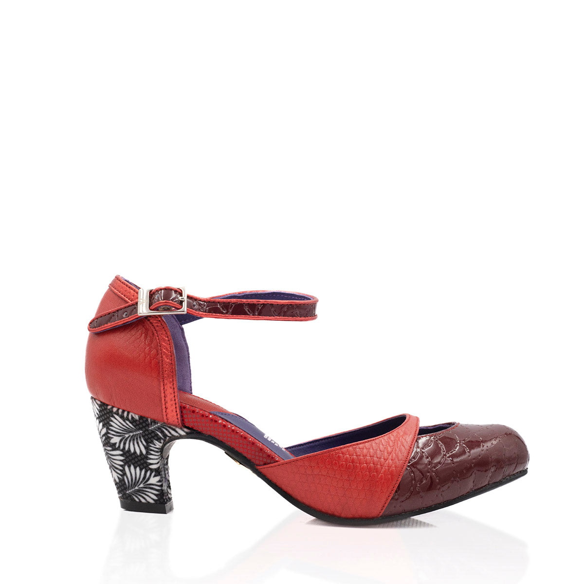 Zapatilla de Mujer Dandy Crush Red Velvet - Altura Siete