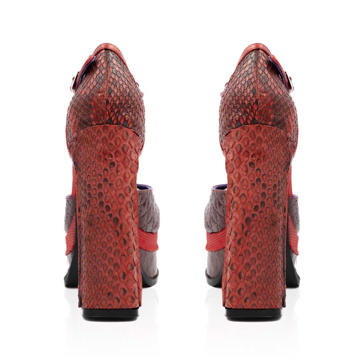 Zapatilla de Mujer Dandy Crush A Red Velvet Premium - Altura Siete