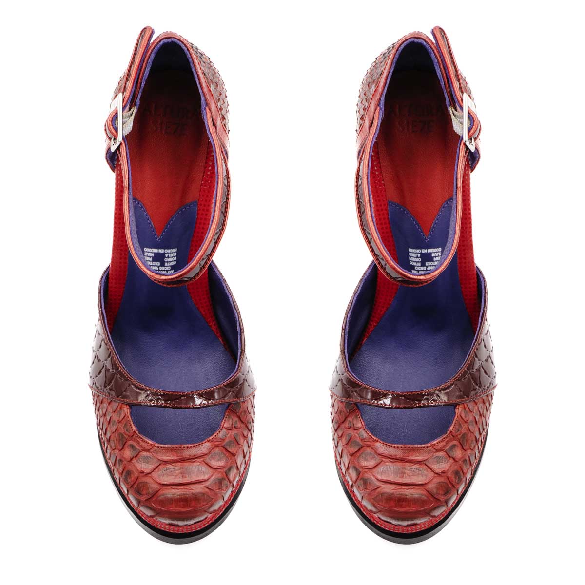 Zapatilla de Mujer Dandy Crush A Red Velvet Premium - Altura Siete