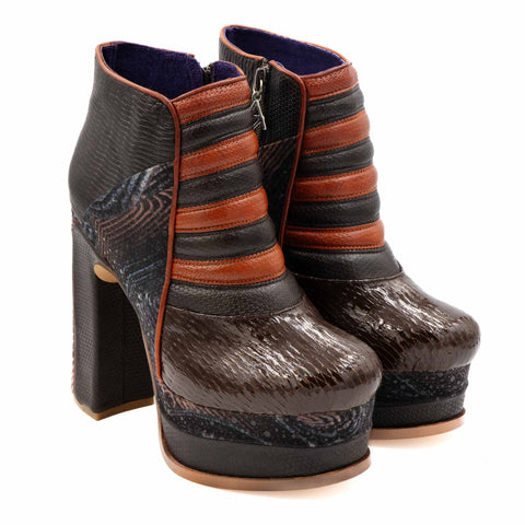 Zapatilla de Mujer Fulgor Marron