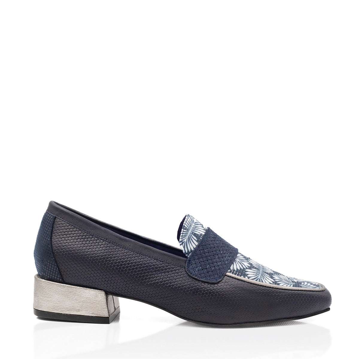 Mocasin de Mujer Fiorella Indigo - Altura Siete