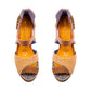 Sandalia para mujer Eneida Cheetah Oro
