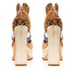 Sandalia para mujer Eneida Cheetah Oro