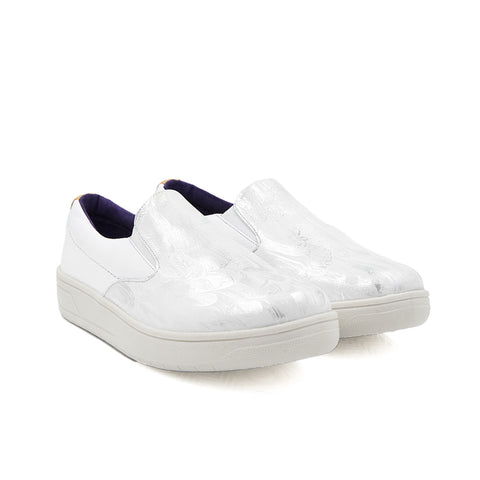 Sneaker Emili Destello Plata