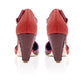 Zapatilla Paula Red Velvet - Altura Siete