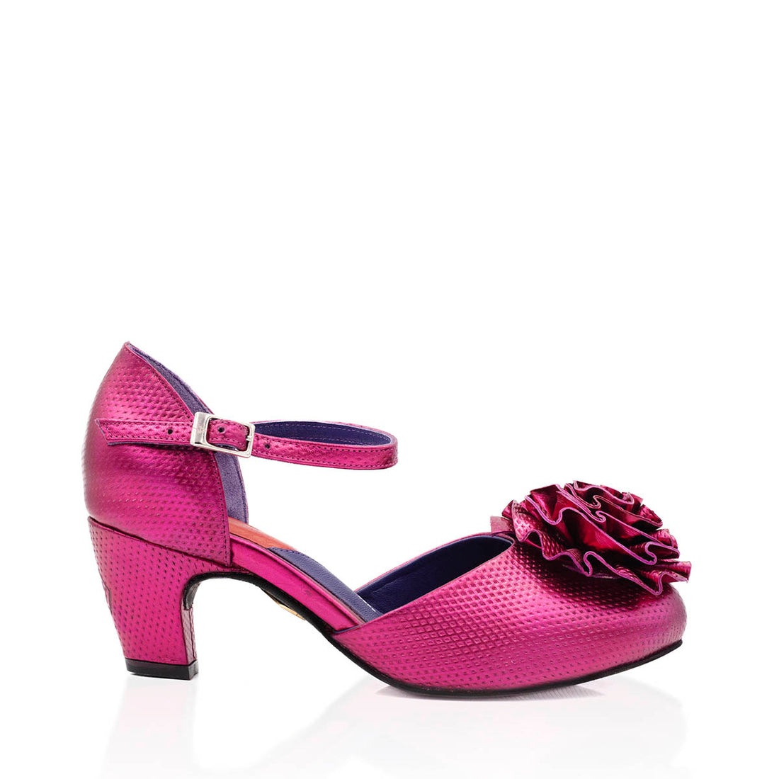 Zapatilla de Mujer Magnolia Red Velvet - Altura Siete