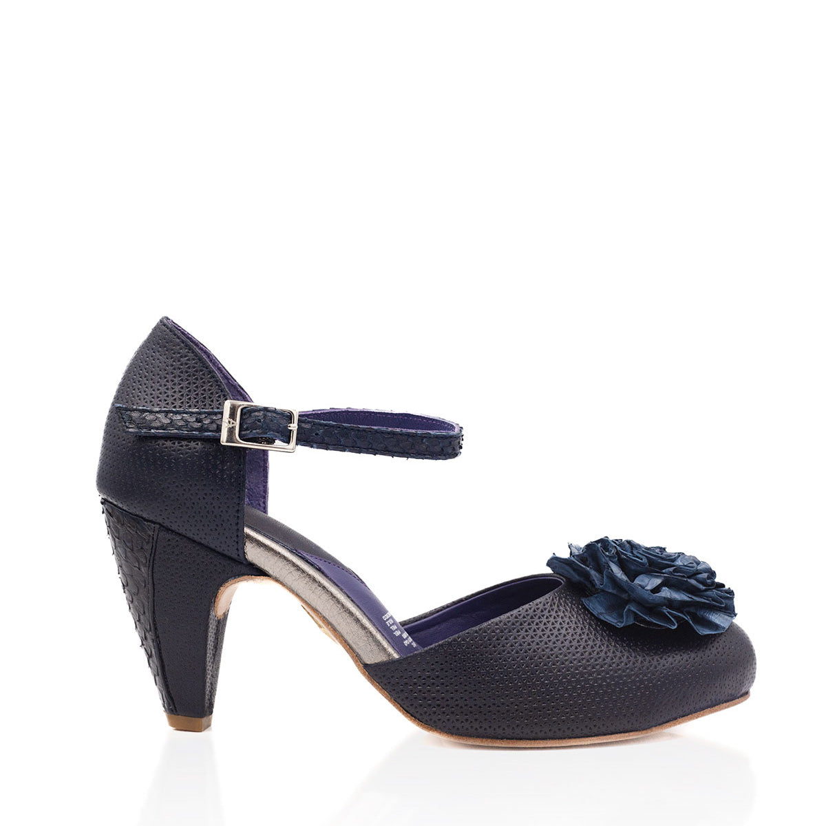 Zapatilla de Mujer Magnolia Indigo - Altura Siete