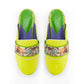 Slip on de Mujer Brisa Lima Floral - Altura Siete