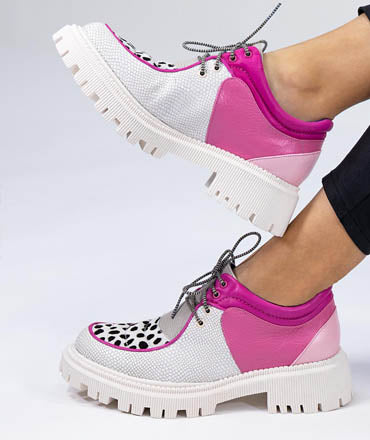 Sneaker para mujer capri rosa otoño-invierno 2022