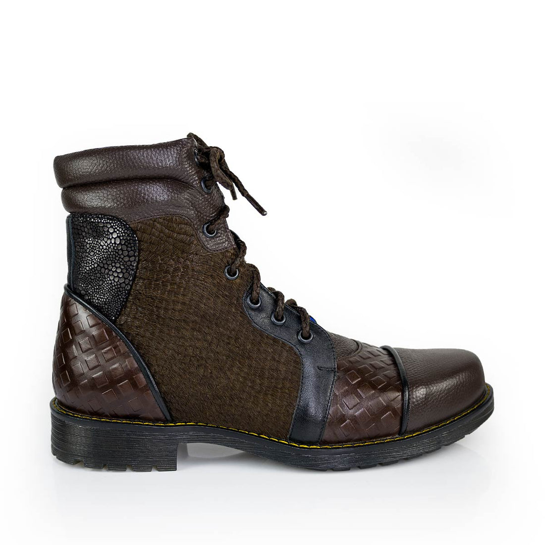 Botin AlturaSiete para Hombre Musk Roble lateral